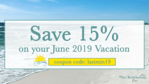 save 15 percent on your panama city beach vacation june 2019